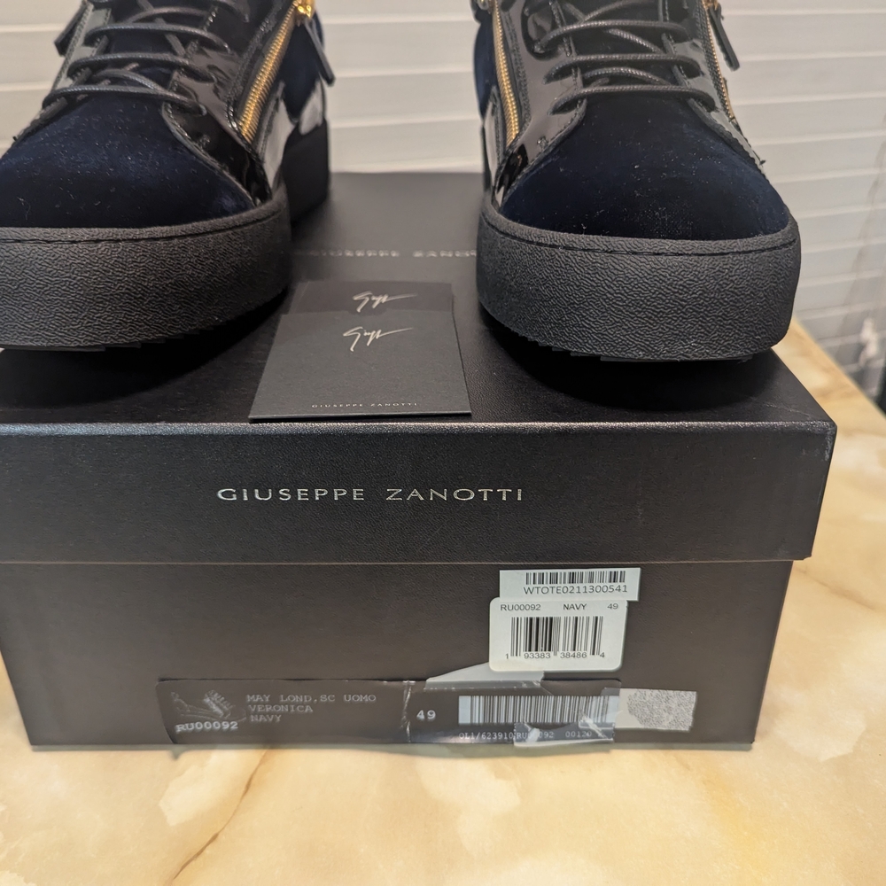 Giuseppe Zanotti Men's Black Sneakers - Picture 7 of 15